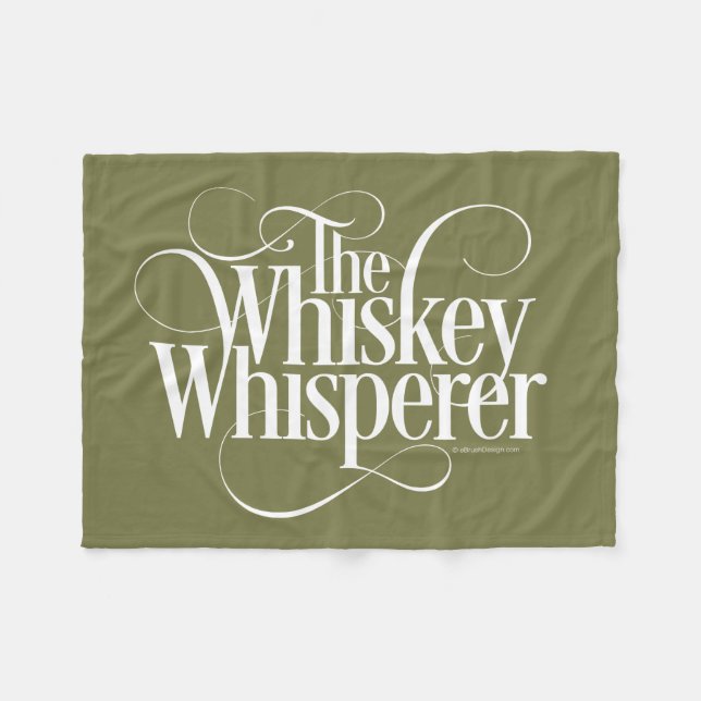 Manta Polar Whiskey Whisperer (Frente (Horizontal))