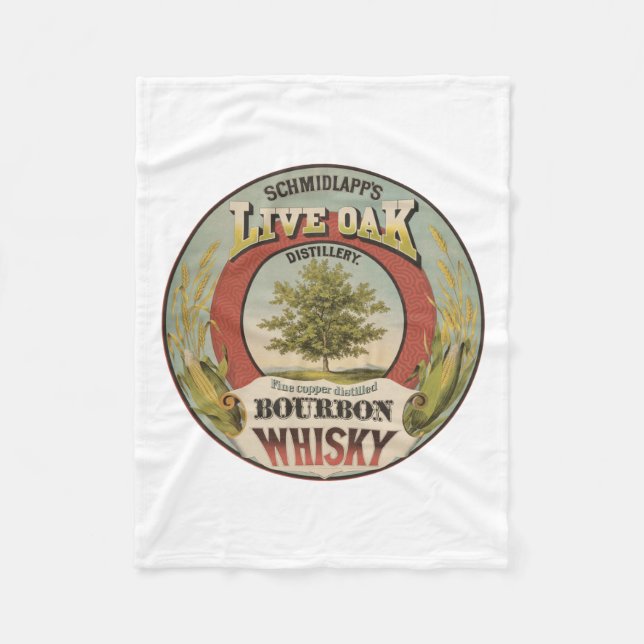 Manta Polar Whisky De Borbón De Cobre Fina. (Anverso)