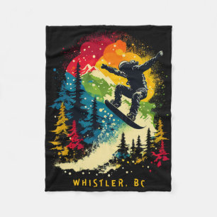 Manta Polar Whistler Bc Canada Snowboarder Snowboard Resort