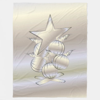 Manta Polar White gold Christmas