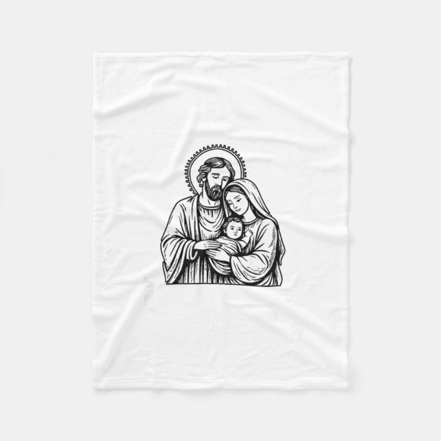 Manta Polar Whose God White Baby Is This Funny Christmas  (Anverso)