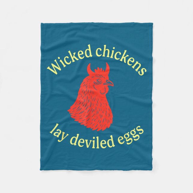 Manta Polar Wicked Chickens Lay Deviled Eggs  (Anverso)