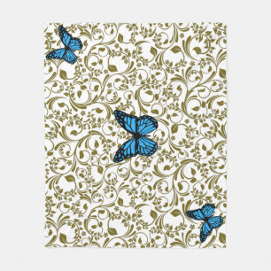 Manta Polar Wild Romantic Field Blue butterflies