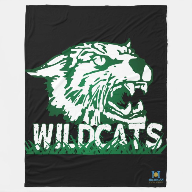 Manta Polar Wildcats de la Unión Wayland #4 (Anverso)