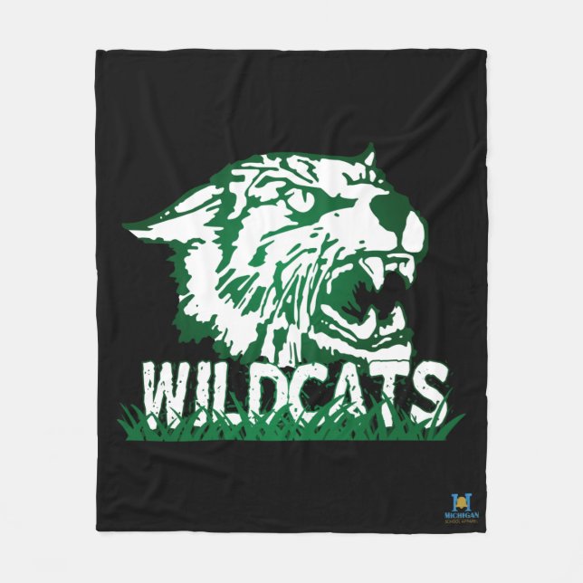Manta Polar Wildcats de la Unión Wayland #4 (Anverso)