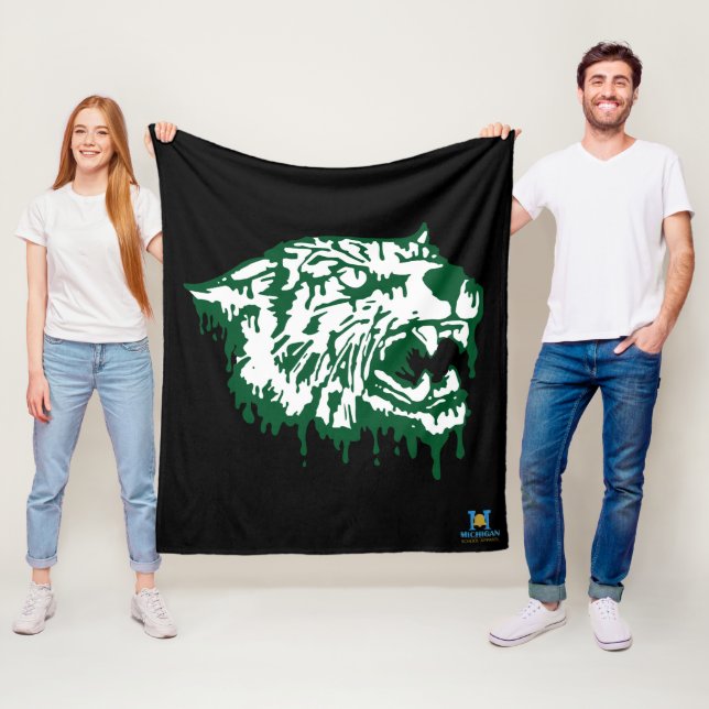 Manta Polar Wildcats de la Unión Wayland #6 (In situ)