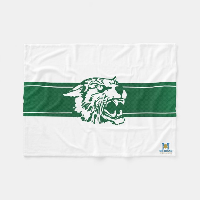 Manta Polar Wildcats de la Unión Wayland #7 (Frente (Horizontal))