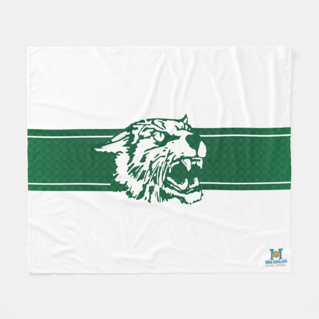 Manta Polar Wildcats de la Unión Wayland #7 (Frente (Horizontal))