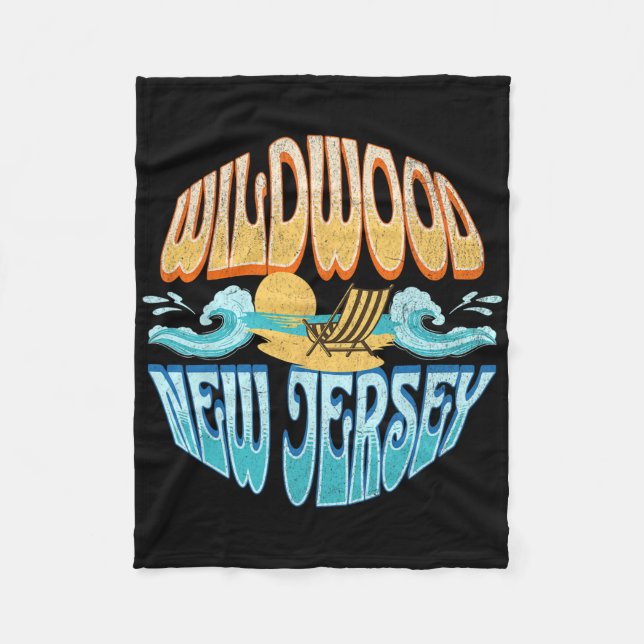 Manta Polar Wildwood Nueva Jersey  (Anverso)