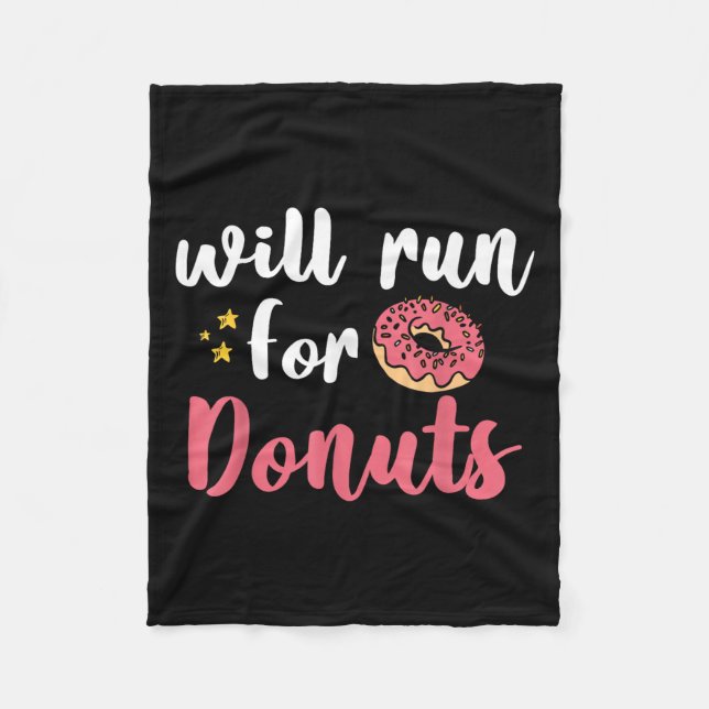 Manta Polar Will Run For Donuts - Motivation Fitness Life  (Anverso)