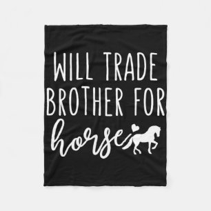 Manta Polar Will Trade Brother For Horse Funny Horse Lover