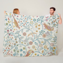 Manta Polar William Morris - Owl y Berries