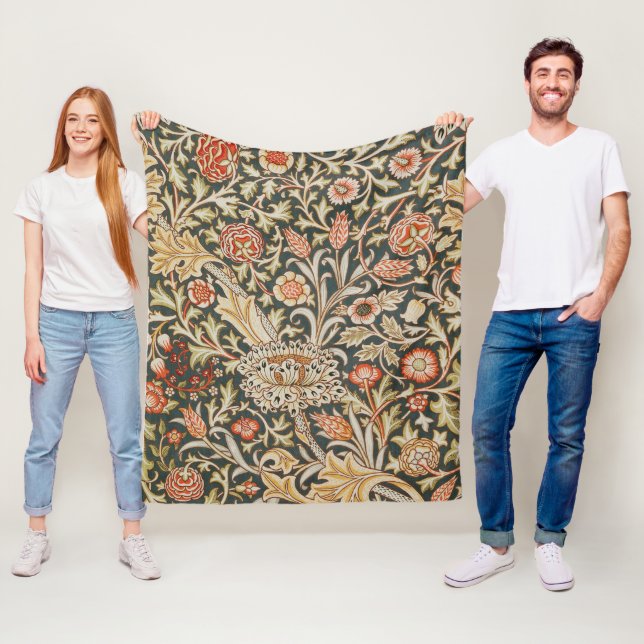 Manta Polar William Morris Trent Garden Flower Classic Botanic (In situ)