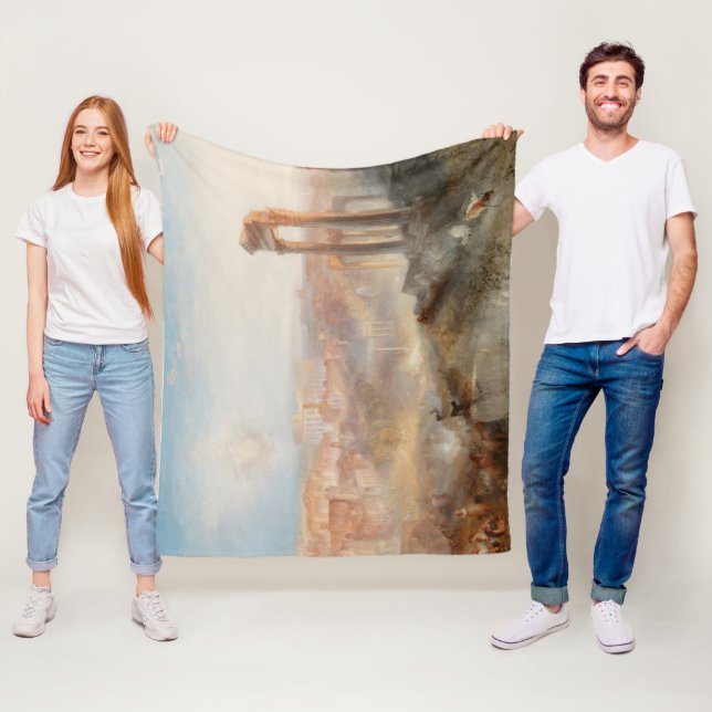 Manta Polar William Turner British - Roma-Campo Vaccino modern (In situ)