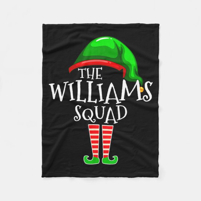 Manta Polar Williams Family Name Squad Matching Group Elf Chri (Anverso)
