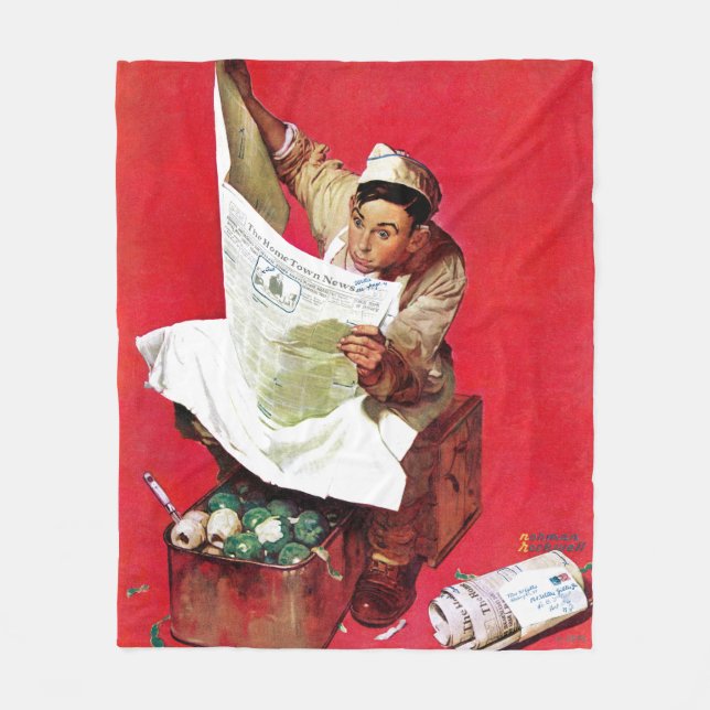 Manta Polar Willie Gillis en K.P (Anverso)