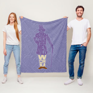 Manta Polar Willy Wonka Cote Silhouette