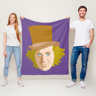 Manta Polar Willy Wonka Stenciled Face Graphic