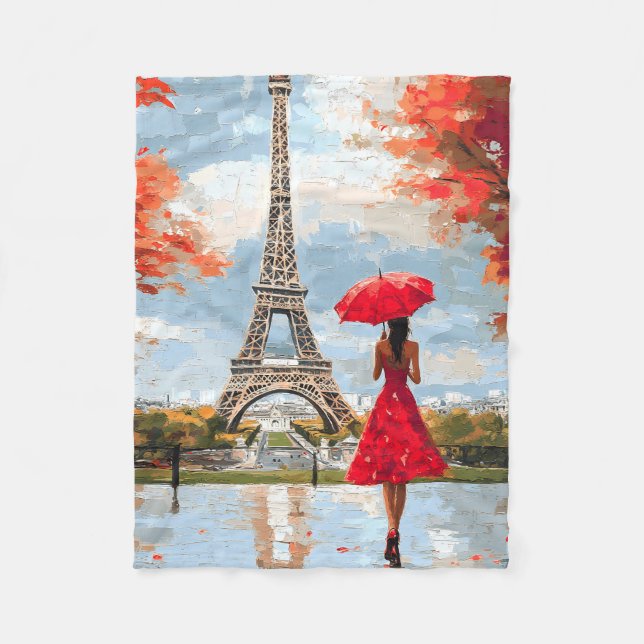 Manta Polar Wind Romance Paris Moda Walk (Anverso)