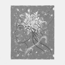 Manta Polar Winter Goddess – Feminine Seasonal Art