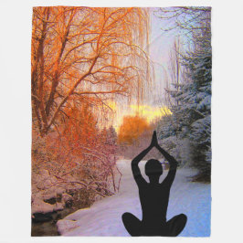 Manta Polar Winter Meditation in the Snow