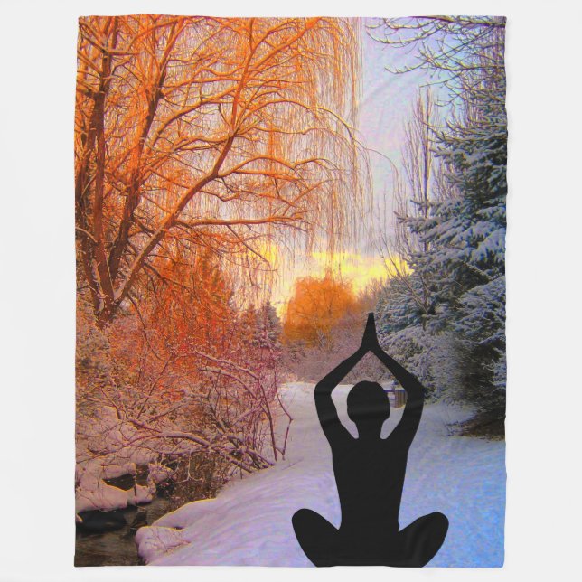 Manta Polar Winter Meditation in the Snow (Anverso)