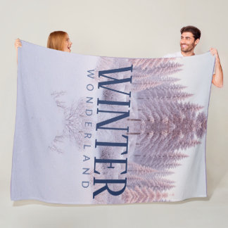 Manta Polar Winter Wonderland Cozy Fleece Blanket