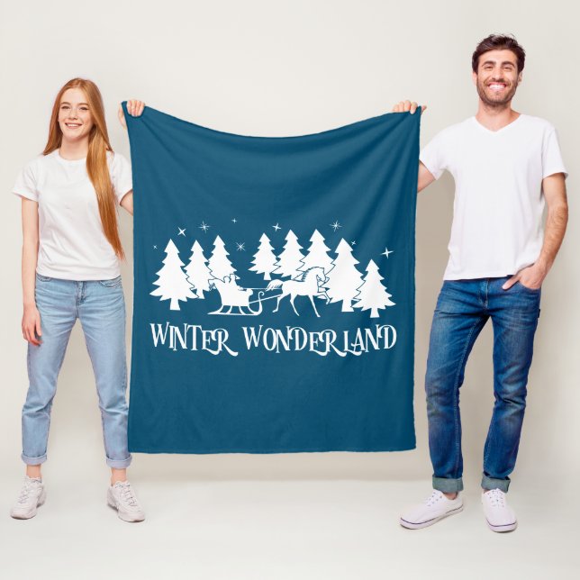 Manta Polar Winter Wonderland Sleigh Ride Scene (In situ)