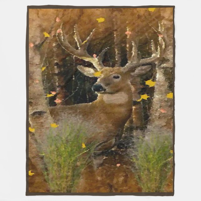 Manta Polar Wisconsin Big Buck Whitetail Deer Signature (Anverso)