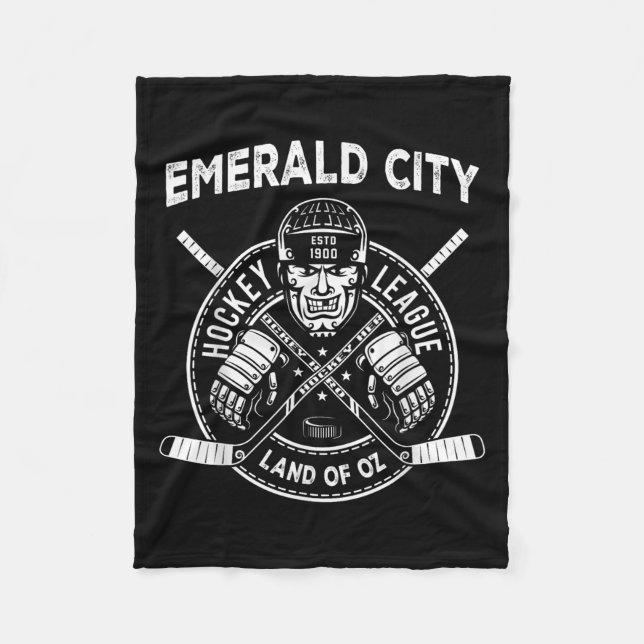 Manta Polar Wizard Of Oz Emerald City Hockey Costume Halloween (Anverso)