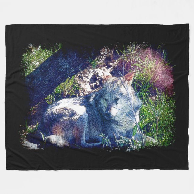 Manta Polar Wolf (Frente (Horizontal))