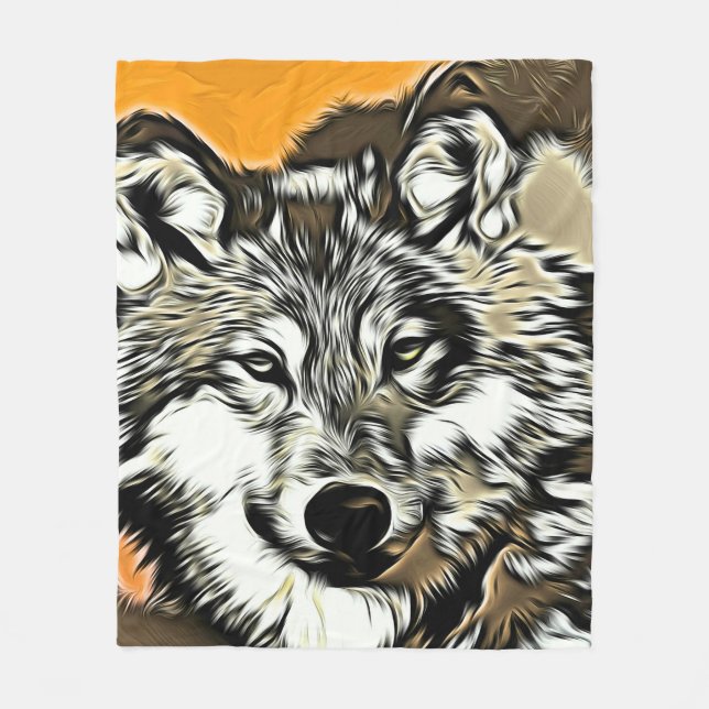 Manta Polar Wolf 2014-0978 (Anverso)