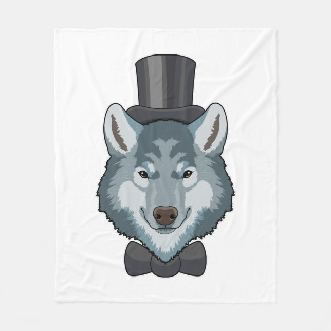 Manta Polar Wolf as Groom con Bow (Anverso)