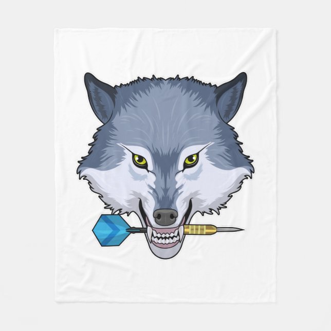 Manta Polar Wolf en Darts con Dart (Anverso)
