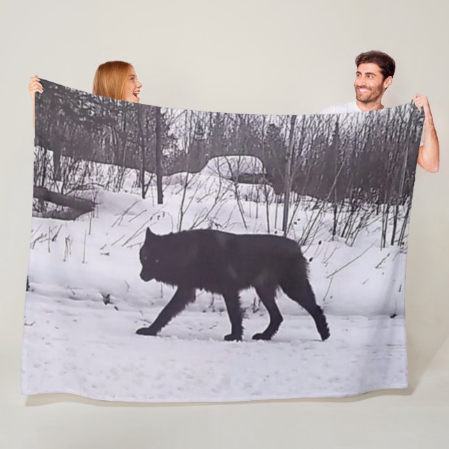 MANTA POLAR WOLF NEGRO (In situ)