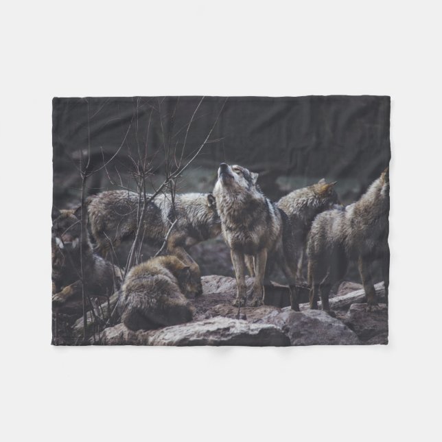 Manta Polar Wolf Pack (Frente (Horizontal))