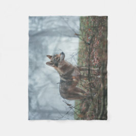 Manta Polar Wolfdog Fleece Blanket