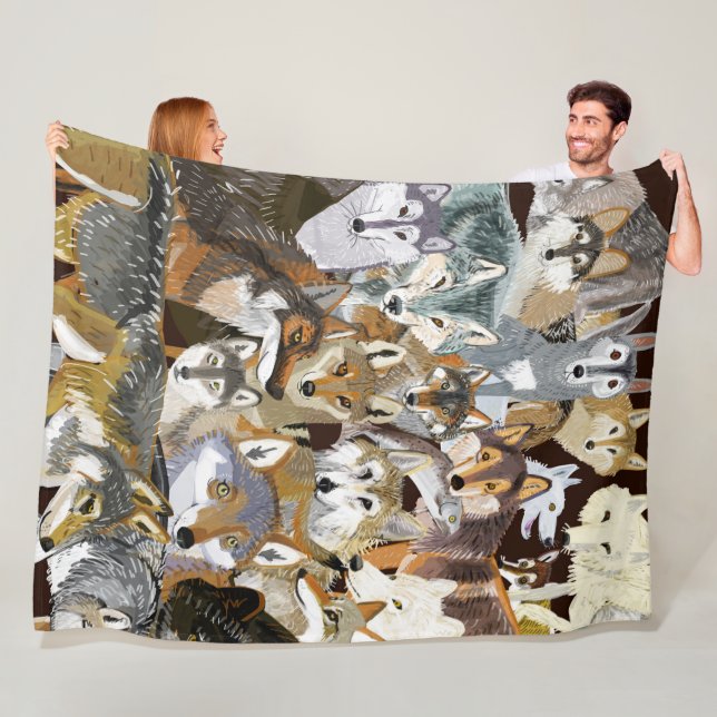 Manta Polar Wolves of the World puzzle (In situ)