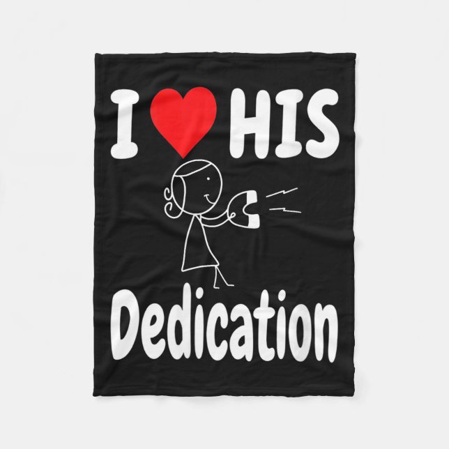 Manta Polar Women's Funny Valentine's Day Couple Matching I Lo (Anverso)