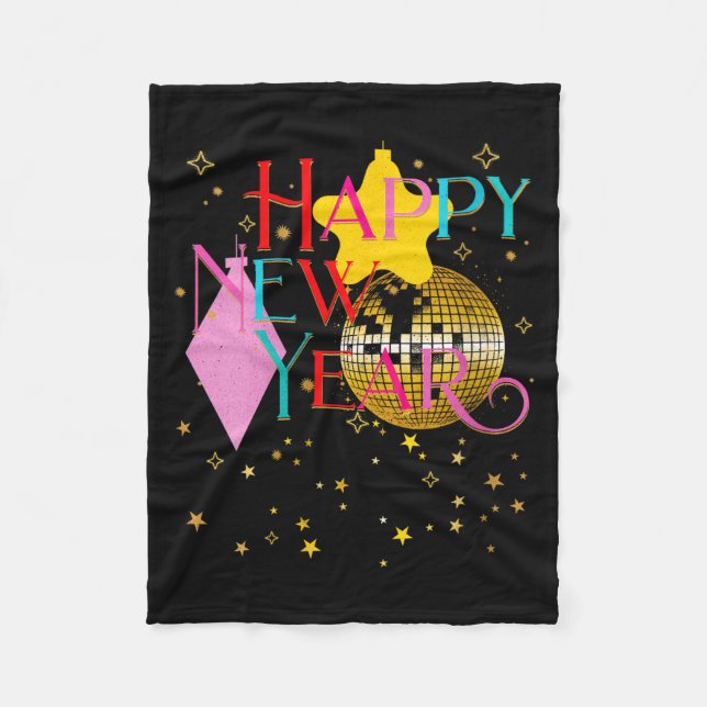 Manta Polar Womens Happy New Years Eve Party Supplies 2026 Mat (Anverso)