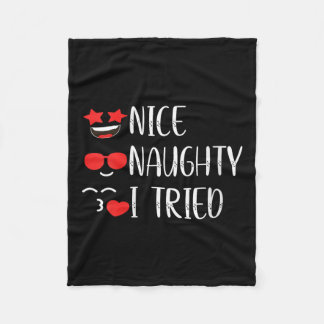 Manta Polar Womens Nice Naughty I Tried V-neck 