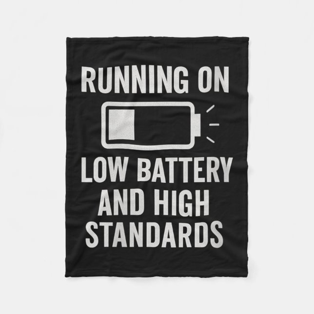 Manta Polar Womens Running On Low Battery And High Standards F (Anverso)