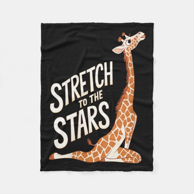 Manta Polar Womens Stretch Toward The Galaxy Sitive Yoga Giraf (Anverso)