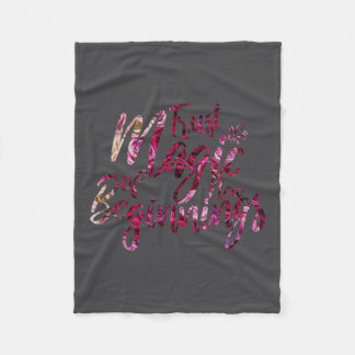 Manta Polar Womens Trust The Magic Of New Beginnings Motivatio