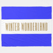 WONDERLAND Royal Blue White Stripes