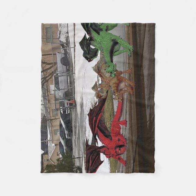 Manta Polar Wood Wall Art (Anverso)