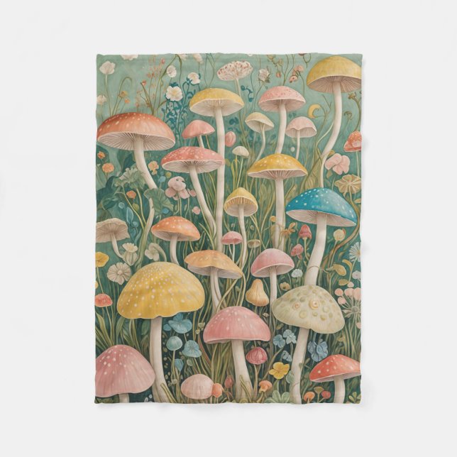 Manta Polar Woodland encantado (Anverso)