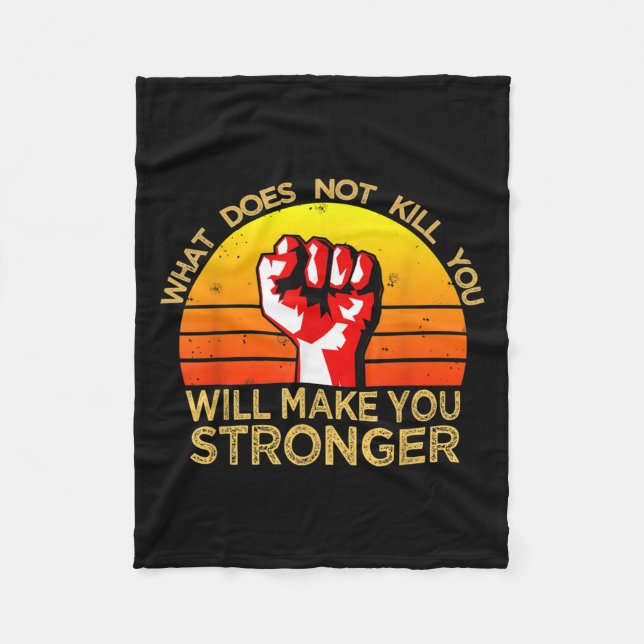 Manta Polar Workout Insration Motivational Saying Men Women  (Anverso)