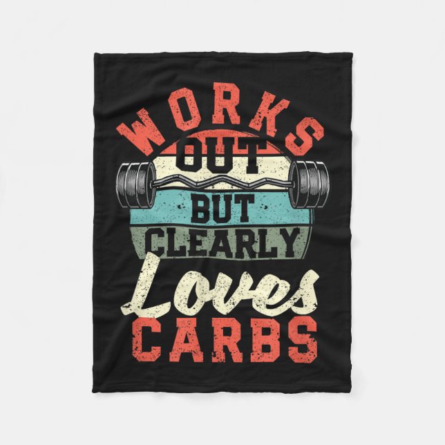 Manta Polar Works Out But Clearly Loves Carbs Funny Low Carb G (Anverso)