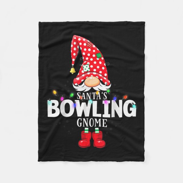Manta Polar X-mas Santa's Bowling Gnome Christmas Matching  (Anverso)